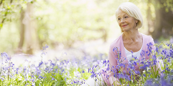 Picture of a Grandmother and Granddaughter